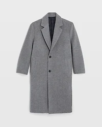 Oversized Twill Single Coat