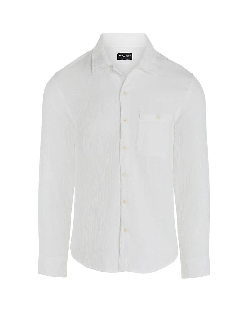 Long-Sleeve Summer Doubleface Shirt