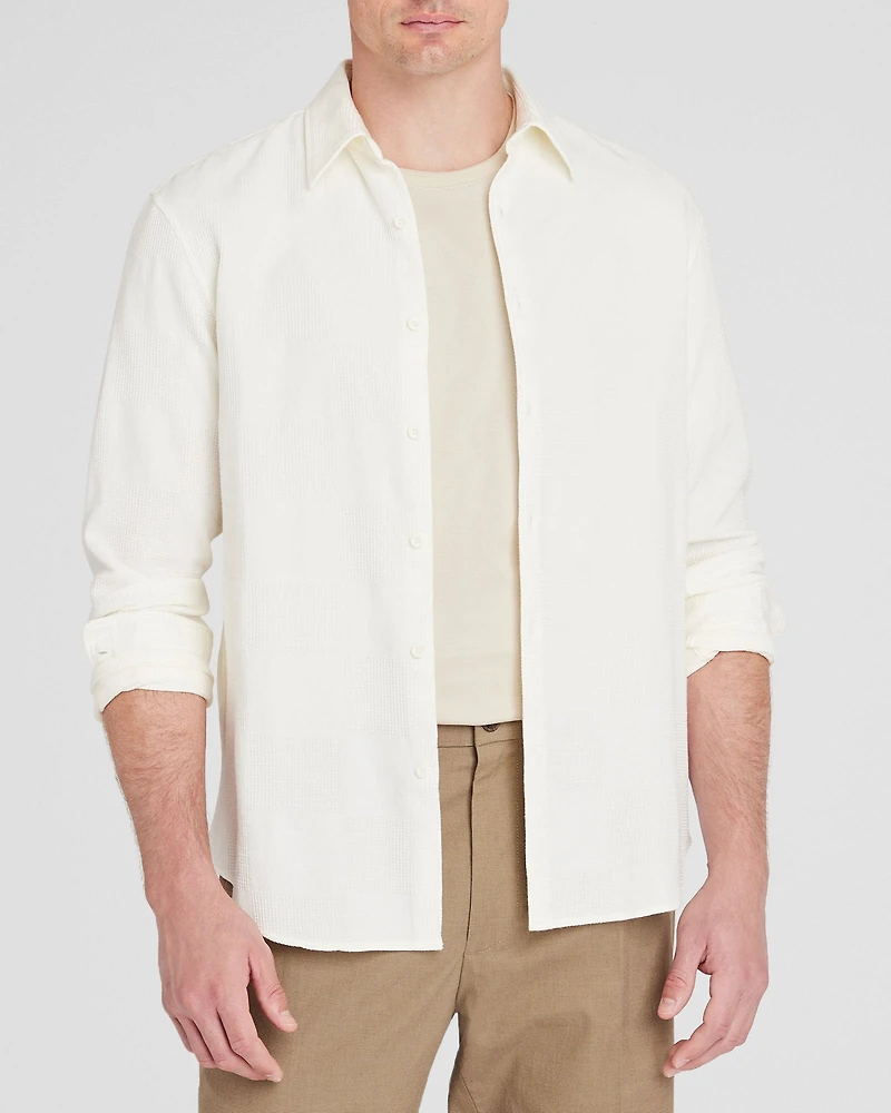 Waffle Textured Shirt