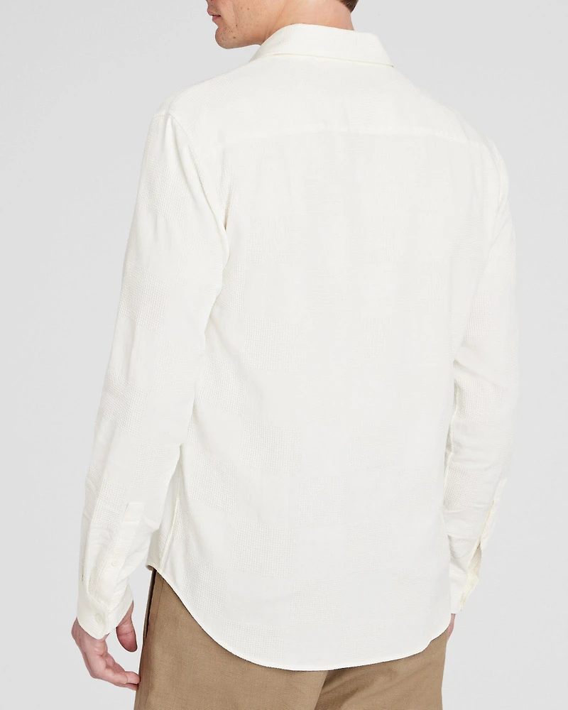 Waffle Textured Shirt