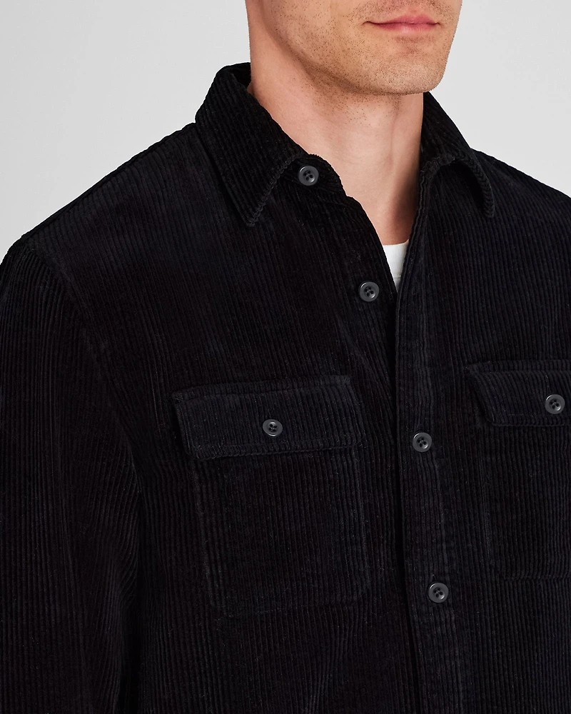 Wide Wale Corduroy Shirt Jacket