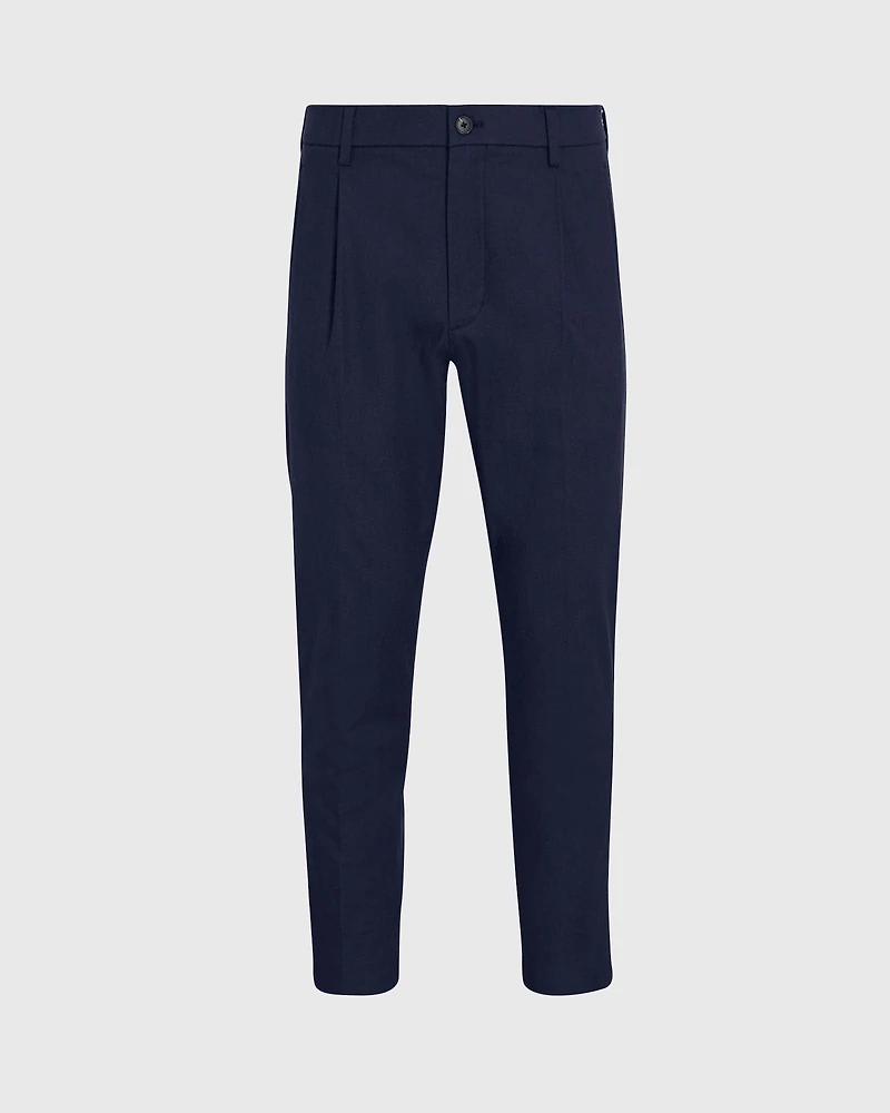 Hybrid Texture Elasticated Trouser