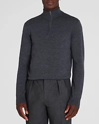 Merino Quarter-Zip Sweater