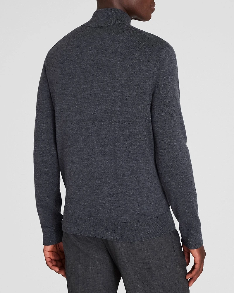 Merino Quarter-Zip Sweater
