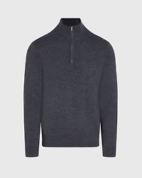 Merino Quarter-Zip Sweater