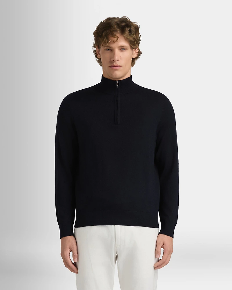 Merino Quarter Zip