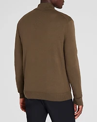 Merino Quarter-Zip Sweater