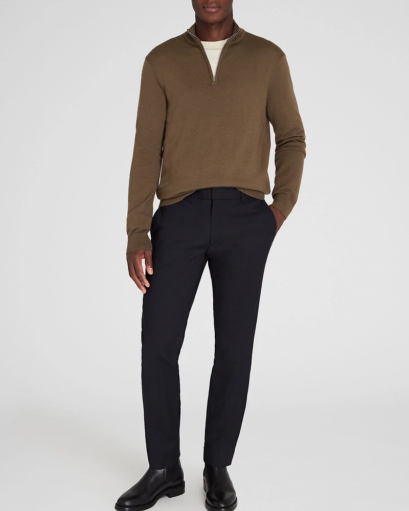 Merino Quarter-Zip Sweater