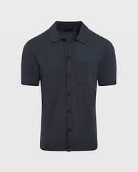 Short-Sleeve Tech Button-Down Shirt