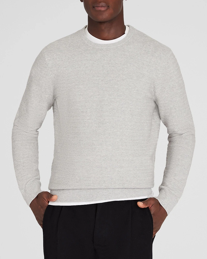 Links Stripe Crewneck