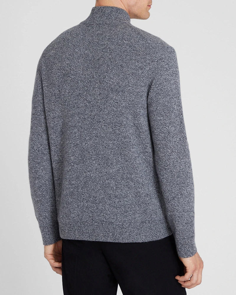 Cashmere Blend Quarter-Zip Sweater