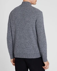 Cashmere Blend Quarter-Zip Sweater