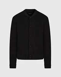 Felted Wool Bomber Jacket