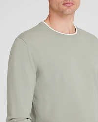 Long-Sleeve Tech Crewneck