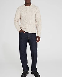 Chunky Cable Crewneck