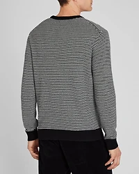 Wool-Blend Striped Crewneck Sweater
