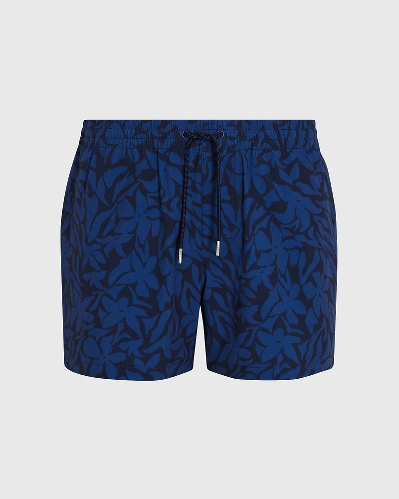 Arlen Island-Palm 4" Swim Trunk