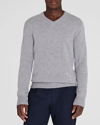 Lightweight Cashmere V-Neck Sweater