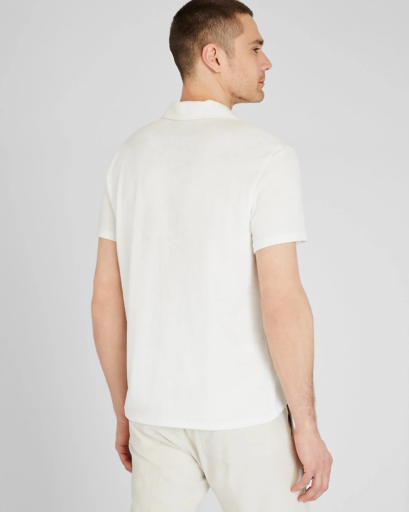 Loop Terry Johnny Collar Polo