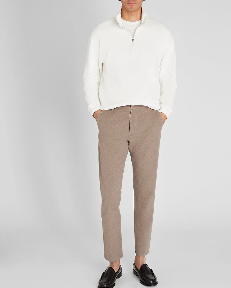 Rib Knit Quarter-Zip