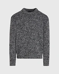 Marl Wool Blend Crewneck