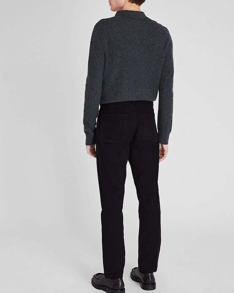 Straight Fit Moleskin Pant