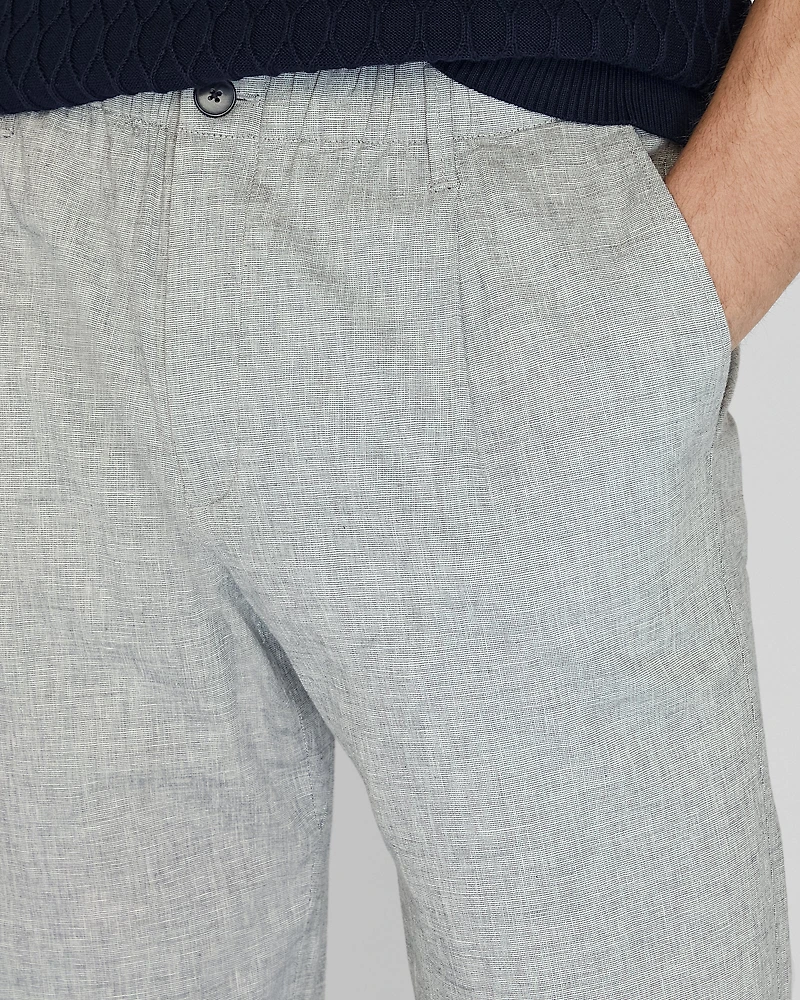 Linen Elasticated Trouser