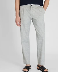 Linen Elasticated Trouser