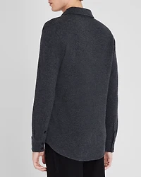 Cashmere Sweater Shirt