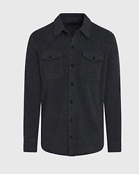 Cashmere Sweater Shirt