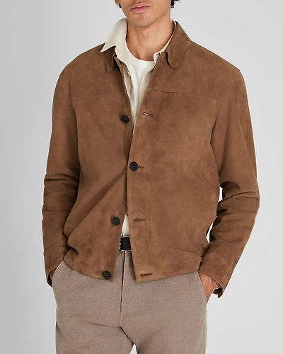 Lightweight Suede Jacket