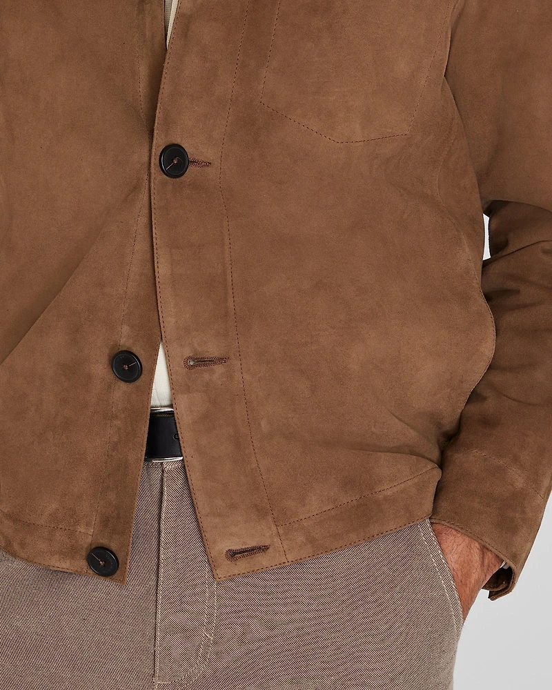 Lightweight Suede Jacket