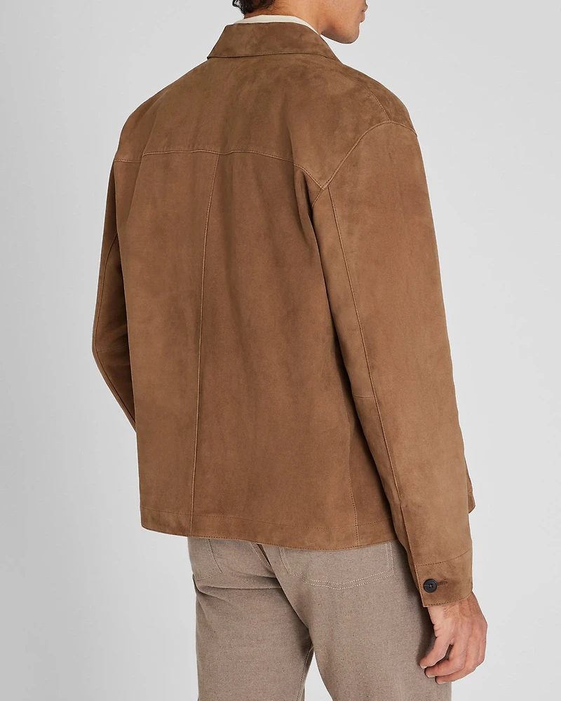 Lightweight Suede Jacket