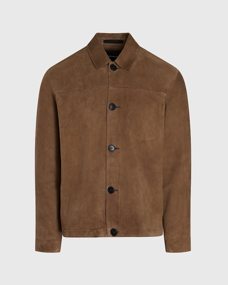 Lightweight Suede Jacket