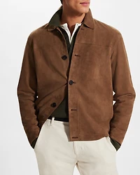 Lightweight Suede Jacket