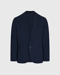 Deconstructed Seersucker Blazer
