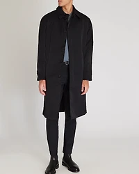 Crinkled Nylon Car Coat