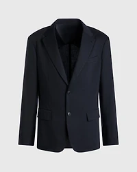 Stretch Linen Suit Jacket