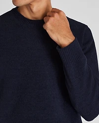 Statement Chenille Crewneck Sweater