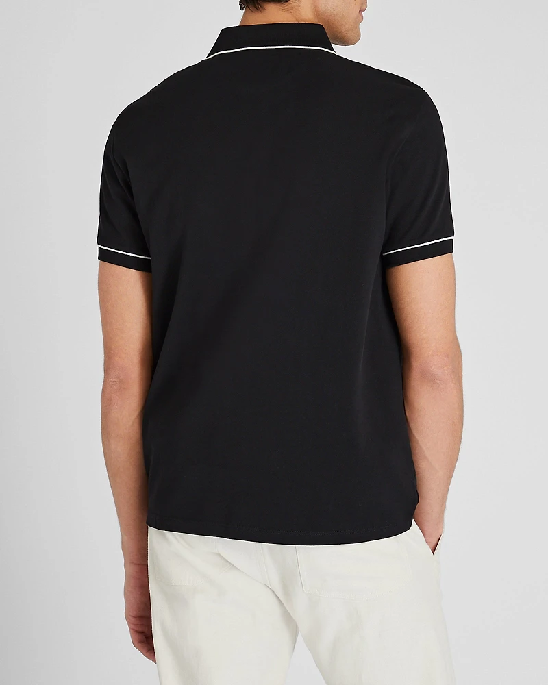 Tipped Piqué Polo