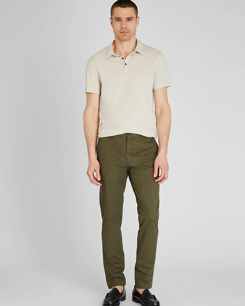 Lightweight Washed Polo