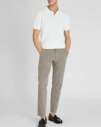 Short-Sleeve Diamond Polo