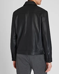 Leather Zip Jacket