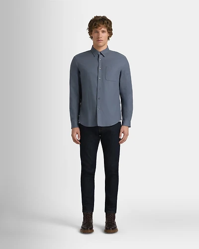 Slim Lightweight Solid Flannel