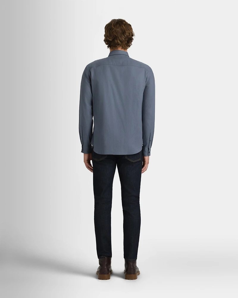 Slim Lightweight Solid Flannel