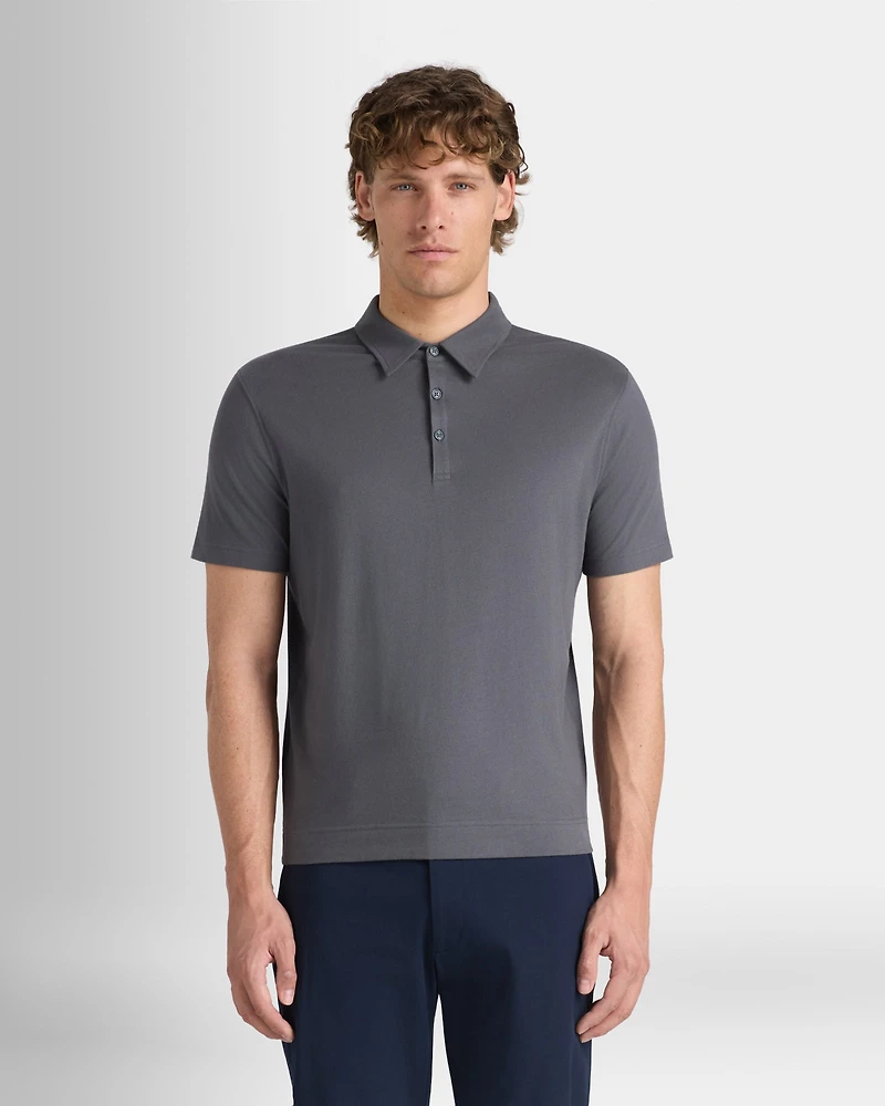 Brushed Pima Polo