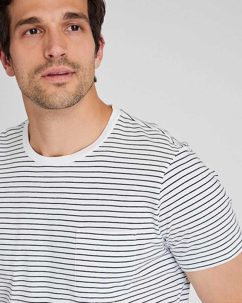 Striped Williams Pocket Tee