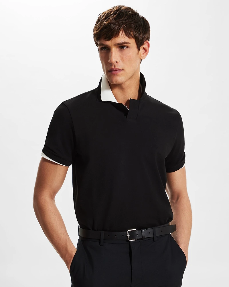 Johnny Collar Polo Shirt