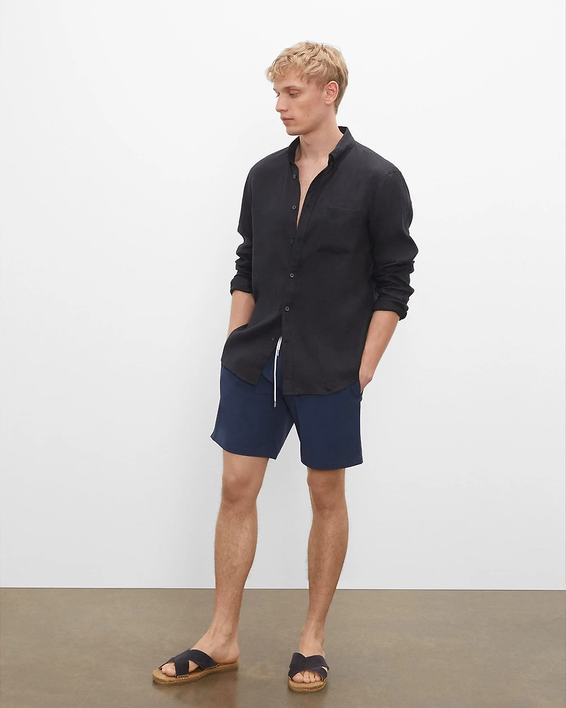 Bo Solid 7" Swim Trunk
