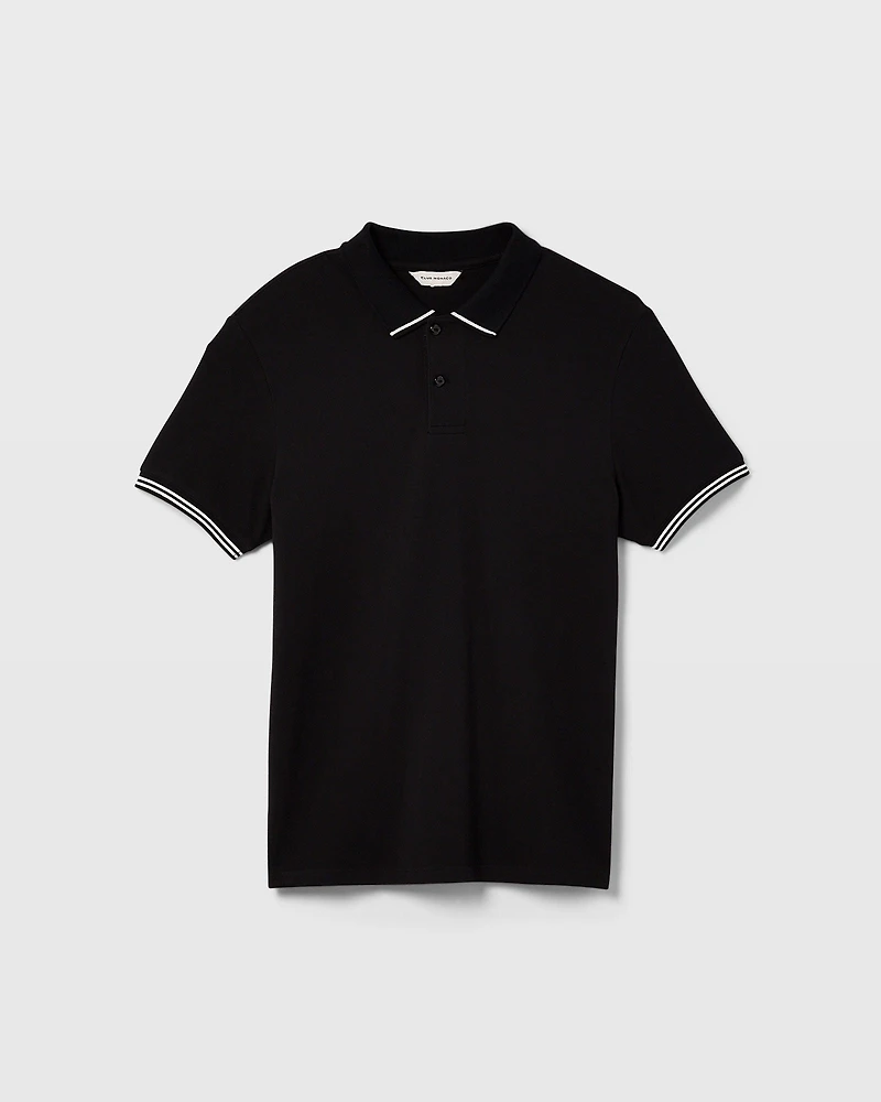Tipped Collar Polo